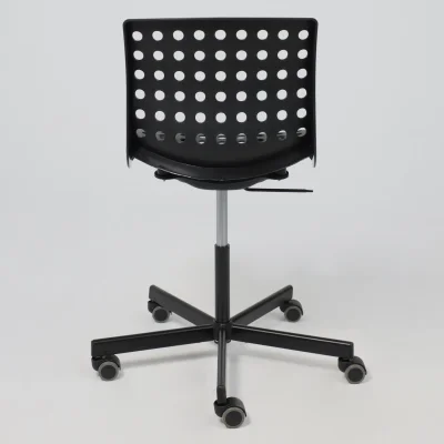 Кресло, рабочее поворотное ORA, пластик, черный_10