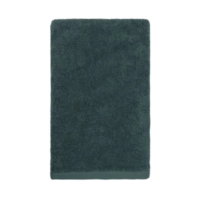 Полотенце махровое, 50*90см, темно-зеленый Е2022-173 фотография
