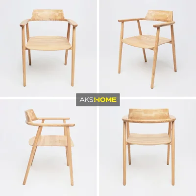 Стул САМУРАЙ, дуб натуральный/покрытие бесцветное_4