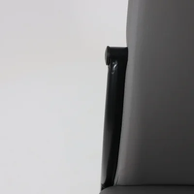 Стул DENVER, экокожа, серый PU 611/черный_9