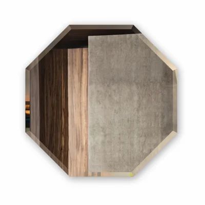 500*500 зеркало д/ванной фиг.с фацетом 15мм, 8с-С/006 фотография