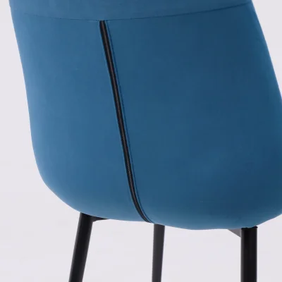 Стул AV 405, синий бархат H-58/черный_12