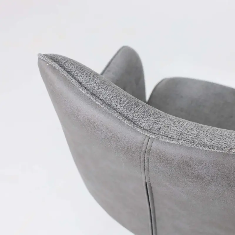 Стул TRUMP-R 360, g22 GRAPHITE шенилл LUX - Graphite замша LUX\черный_preview_13