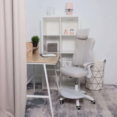 Кресло поворотное LOLU, ткань, серый_10