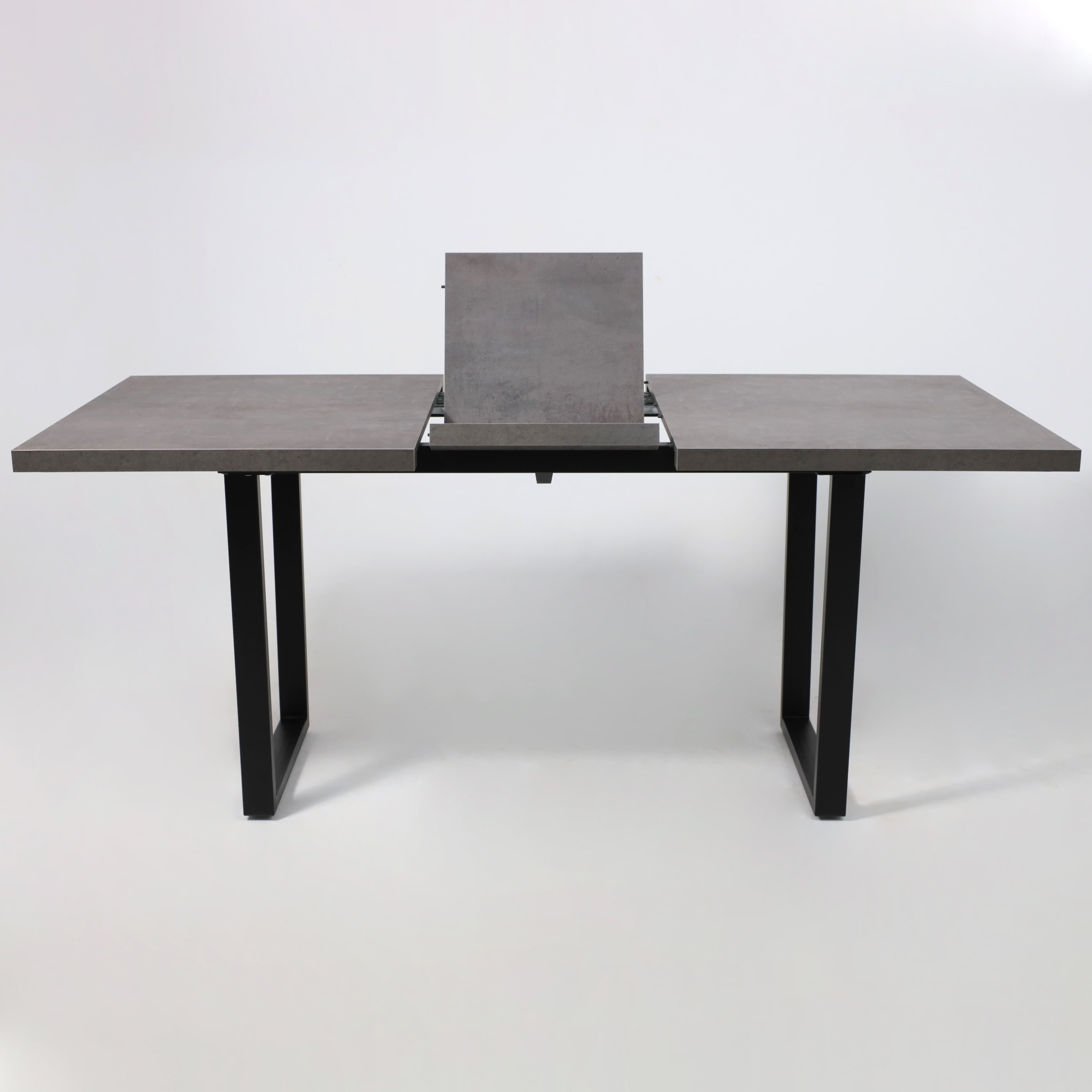 Стол FIT 140 раздвижной, 1400(1800)*850, Хромикс бронза/Черный_preview_7