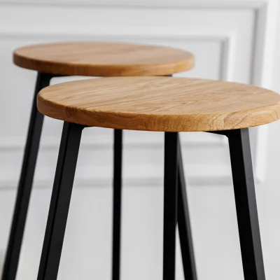 Стул барный TRH-78 натуральный/черный_4