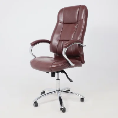 Кресло поворотное KING A, ECO, темно-коричневый_28