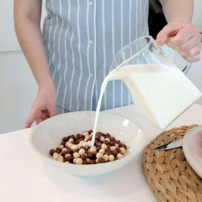 Блюдо глубокое STONE CLAY, керамика, белый, d20,5*5,8см_2