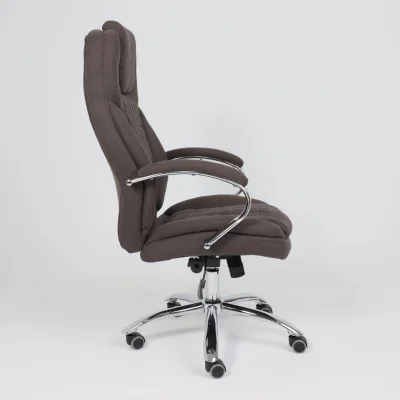 Кресло поворотное PARADIS, ткань/темно-коричневый_5