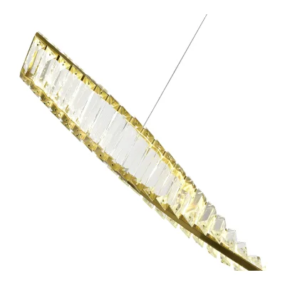 Светильник подвесной ST-Luce Латунь/Прозрачный LED 1*21W 4000K ELICA_4