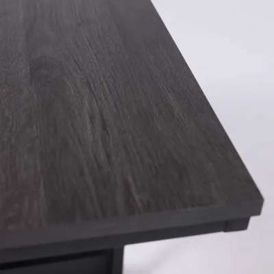 Стол журнальный FOXY, темный дуб/черный, 500*300*600_7