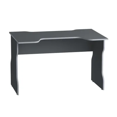 Стол компьютерный  Вардиг К1, 120х75х82, антрацит/серебристый фотография