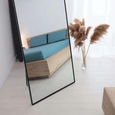 Простыня 220*240 см Зелёный горошек IM1025 (поплин)_4