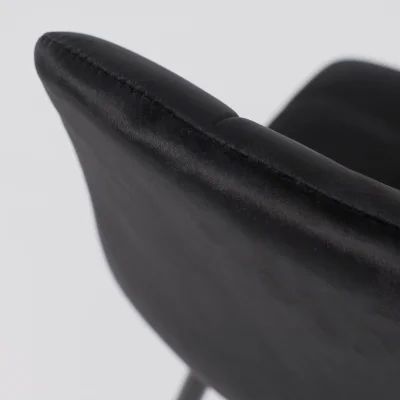 Стул DALLAS, черный велюр Nara 19 /черный_10