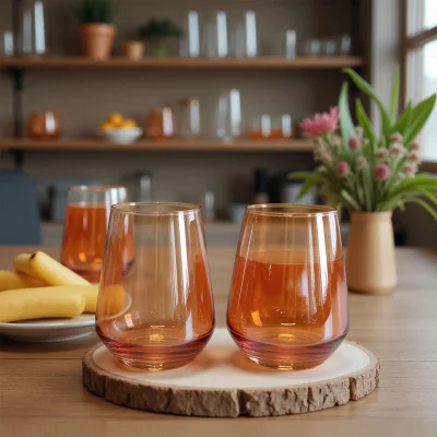 Бокал-хайбол EMBER DUSK, янтарный_3