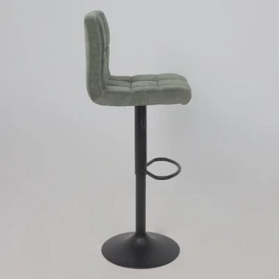 Стул барный LOGOS, темно-зеленый шенилл Ote Canna 352/черный_12