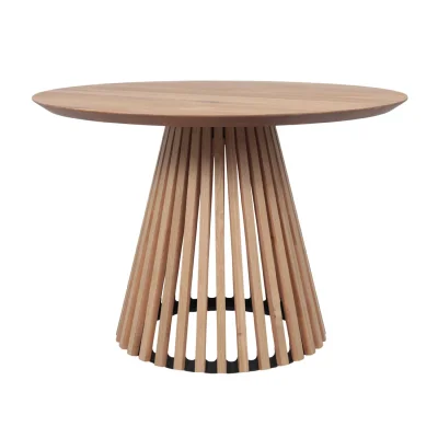 Стол ПИК, d110*75, дуб натуральный/дуб натуральный (ПР-4 DSW (Т37) (02) ОпР-650) фотография