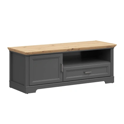 Н.м. "JASMIN" тумба RTV1D1S, к.Графит+Дуб артизан/ф.Графит фотография