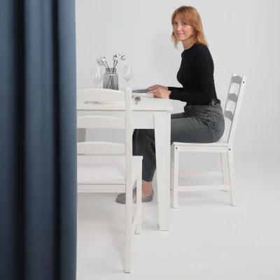 Стол раздвижной STAN, 1180(1570)*760*745, (белый структурный)_2