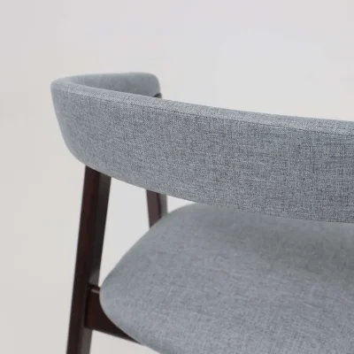 Кресло ЛОНДОН, серая рогожка Kiton 06/темный бук_11