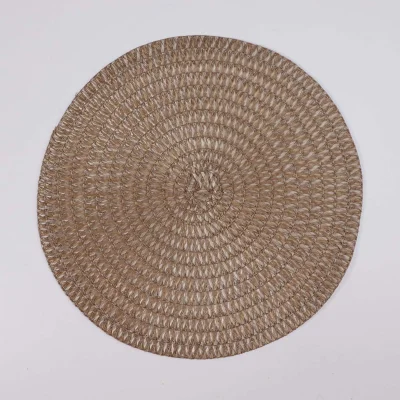 Подставка сервировочная GRACE, круглая, темно-бежевый, 38см_2