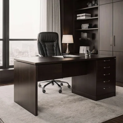 Кресло рабочее, поворотное RICHARD, черный_13