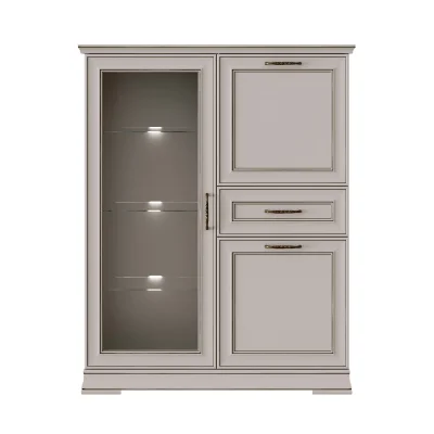 Н.м. "FLORENCIA" тумба KOM1W2D1S с подсветкой, Персидский жемчуг_2