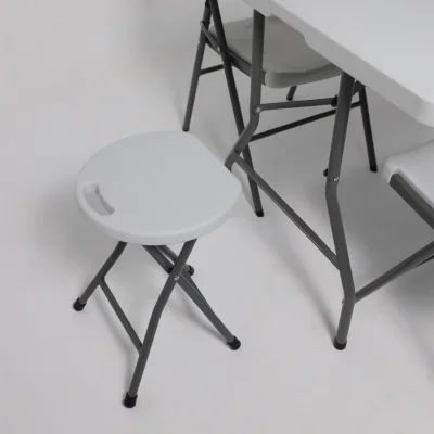 Табурет складной 33*30*45, белый_3