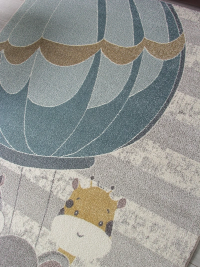 Ковер IZUMRUD F263 - LIGHT GRAY - Прямоугольник 0.8 на 1.5 фотография