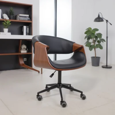 Кресло барное ANGARA, экокожа, черный/черный_3