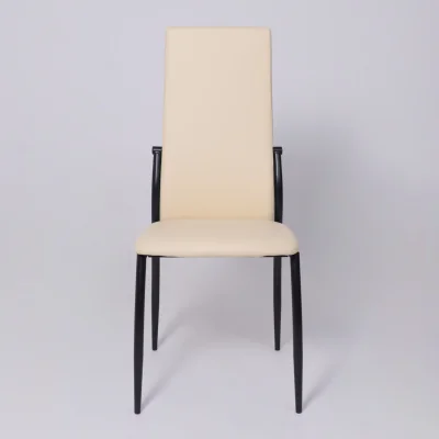 Стул DENVER, экокожа, бежевый TP12/черный_4