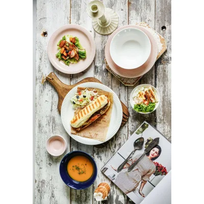 Блюдо овальное MULIN, керамика, белый, d30,5*17*2,8см_4