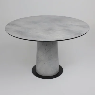 Стол AV 1317, HPL+МДФ, нераздвижной 1200 Мрамор Марквина синий/черный_9