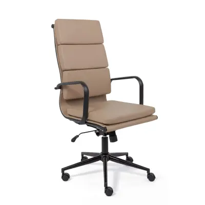 Кресло рабочее INDIGO, кофейный/черный фотография