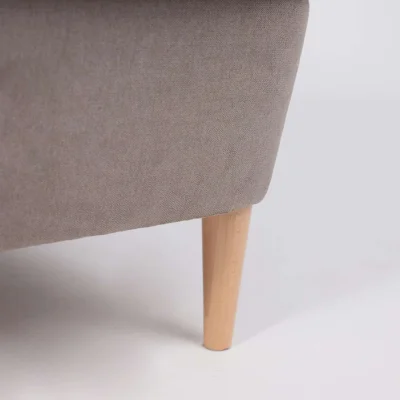 Кресло для отдыха Тойво Prince Taupe, бежевый (натуральные опоры) BY_13