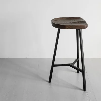 Стул полубарный PopART-65 мореный/черный_6