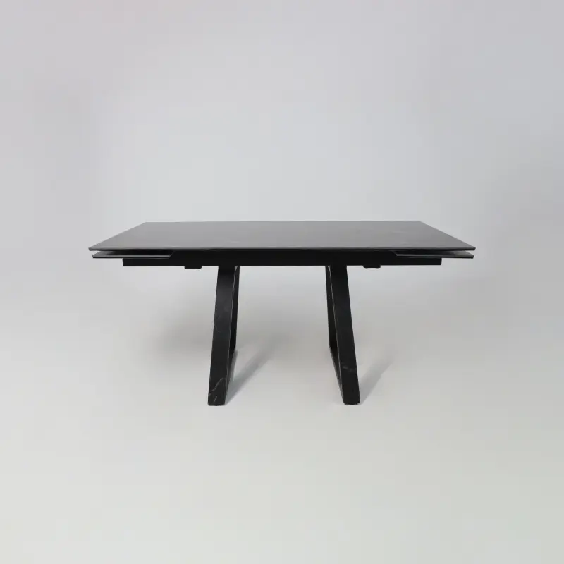 Стол МОНАКО NEW,керамика 0 кат. 1600(2240)*900, Камень черный Greys Black/Черный матовый, квадро_preview_18