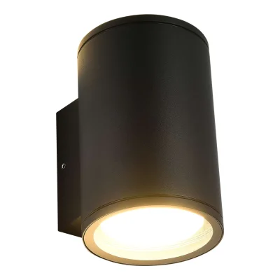 Светильник уличный настенный ST-Luce черный GX53 2*9W TUBO_3
