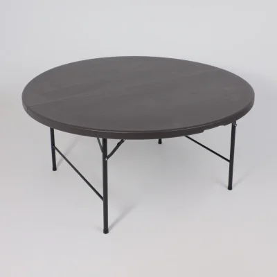 Стол складной Table AKS тип 10, темно-серый (D152х74)_4