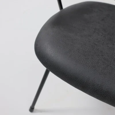 Кресло RUDO, экокожа винтажный черный WATUSI 16/черный_14