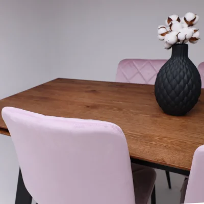 Стол САНГАЙ раздвижной, 160(220)*80*80, дуб мореный/ черный (ПрР-7 DSW (02) ТрН/Р-80)_10