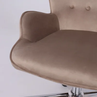 Кресло поворотное BELLA, велюр/бежевый_9