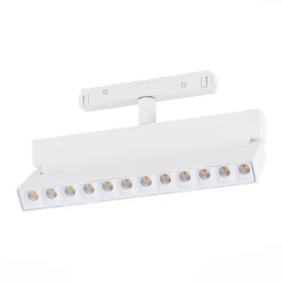 Магнитный трековый светильник белый LED 1*12W 3000K 1 009Lm Ra>80 36° IP20 L219xW22xH13 SKYLINE 48_5