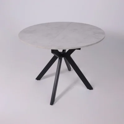 Стол AV 1106, ЛМДФ,  раздвижной D1000(1350)*750 Ароза Светлая/черный_7