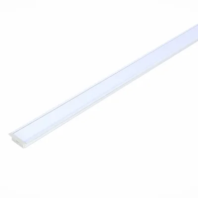 Встраиваемый алюминиевый профиль с рассеивателем(к-т: 2 загл.+4 креп.Скобы) ST-Luce Алю Светодиодные ленты_3