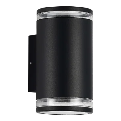 Светильник уличный настенный ST-Luce черный/белый GU10 2*50W TUBO_2