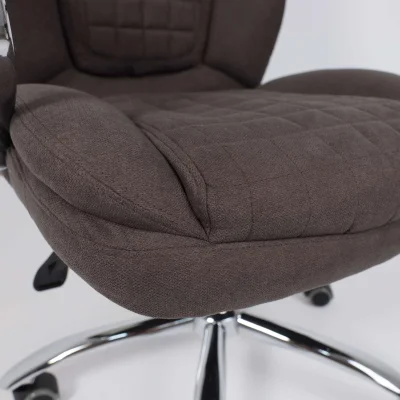Кресло поворотное PARADIS, ткань/темно-коричневый_9