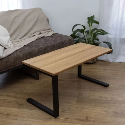 Стол журнальный BOX-TABLE ND, дуб натуральный/черный_2