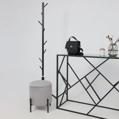 Стул-пуф BOOT, серый велюр MY 180G-60/черный_11