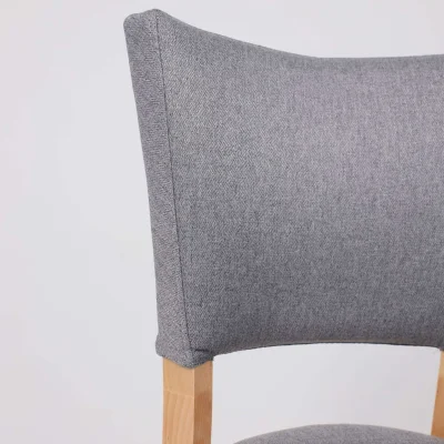 Стул КАМПАРИ, серая рогожка Шерлок 980/дуб светлый_10